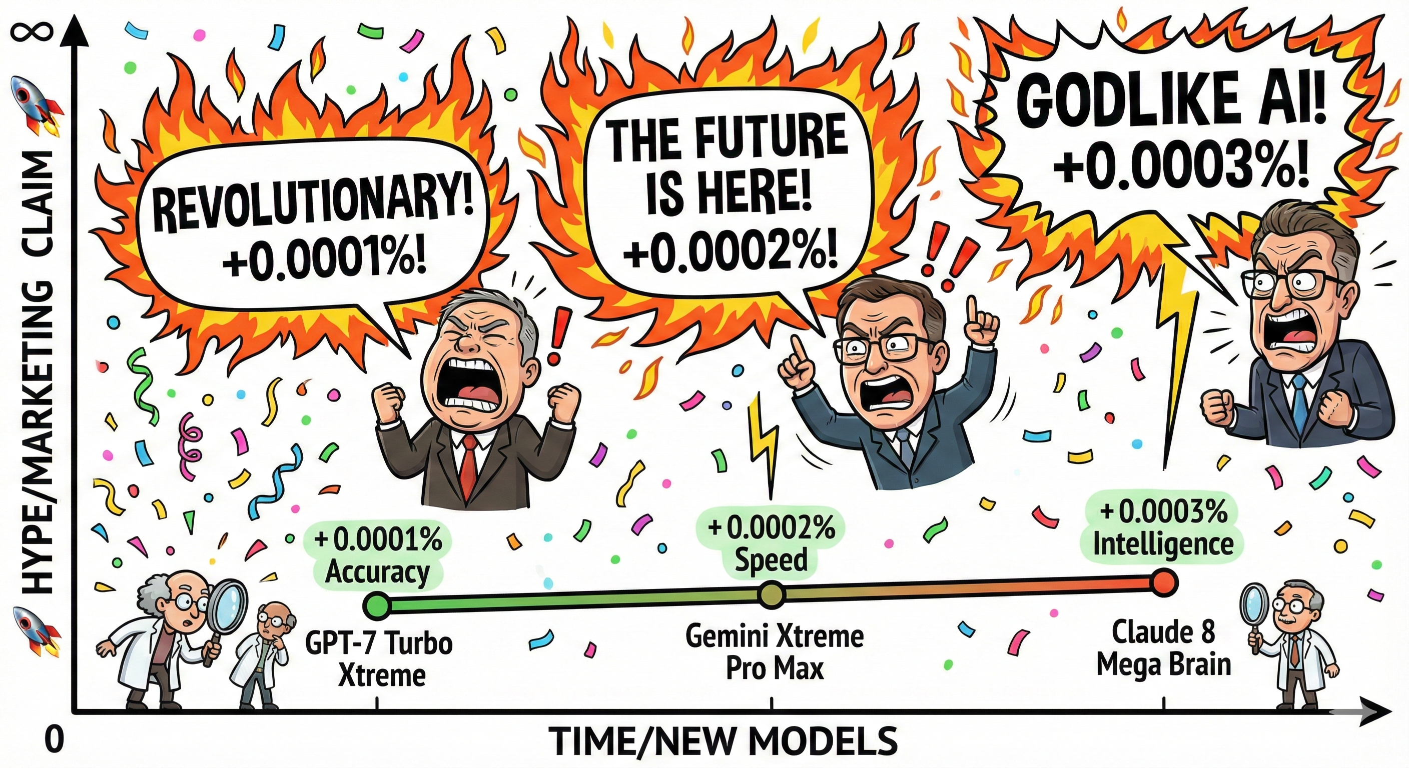 "La miglior IA", un miraggio di prospettive.